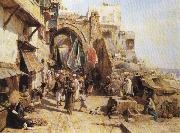 Jaffa Street Scene.
